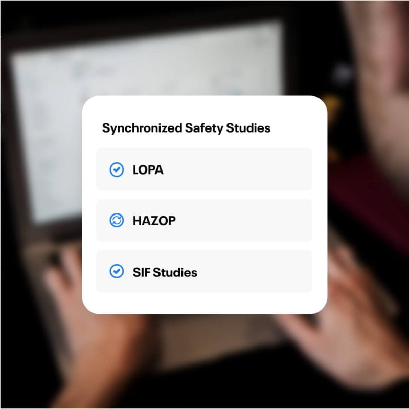 list of safety studies such as lopa hazop and sif studies