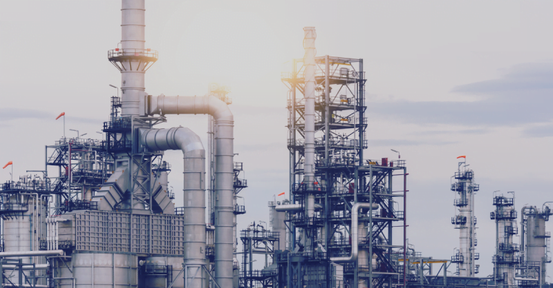 oil and gas refinery