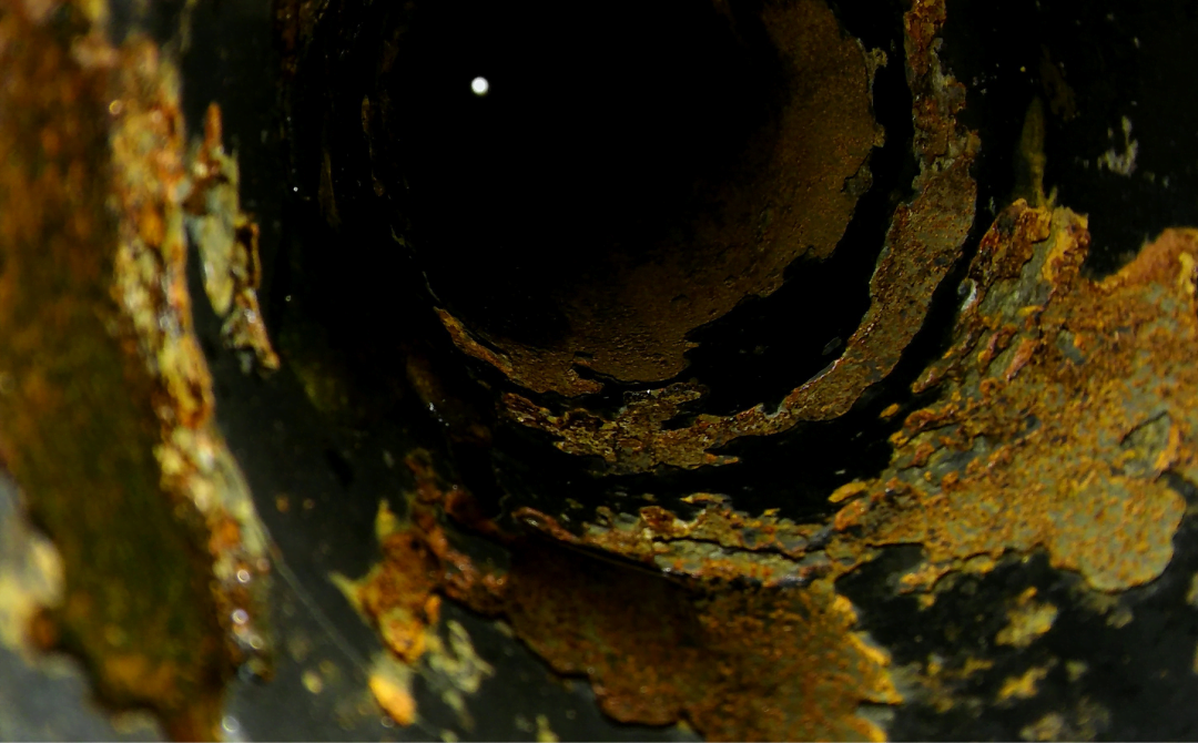 internal corrosion on pipeline
