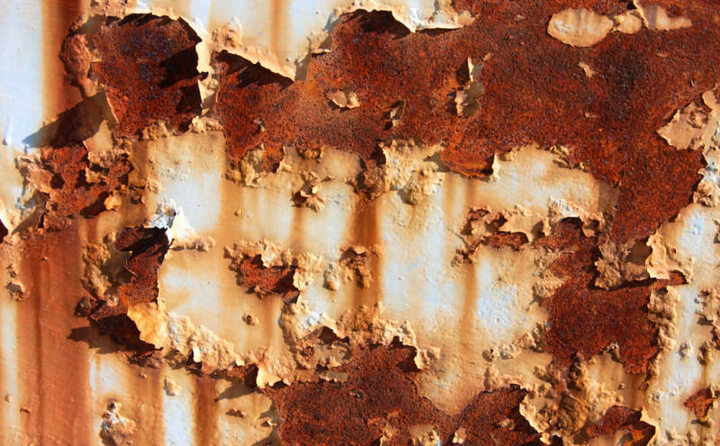 image showing pipe corrosion