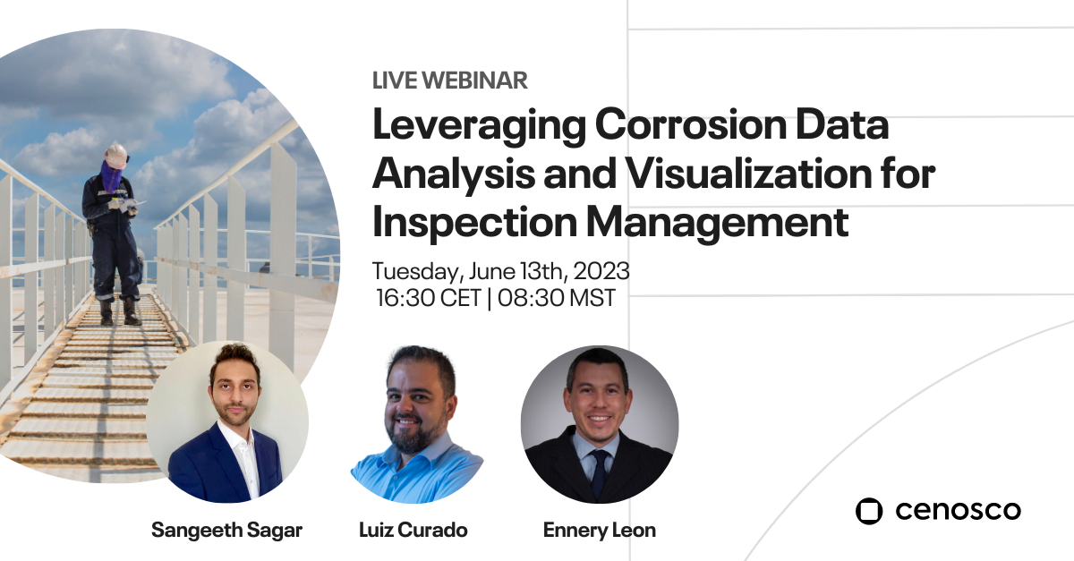 corrosion data analysis for inspection management cenosco