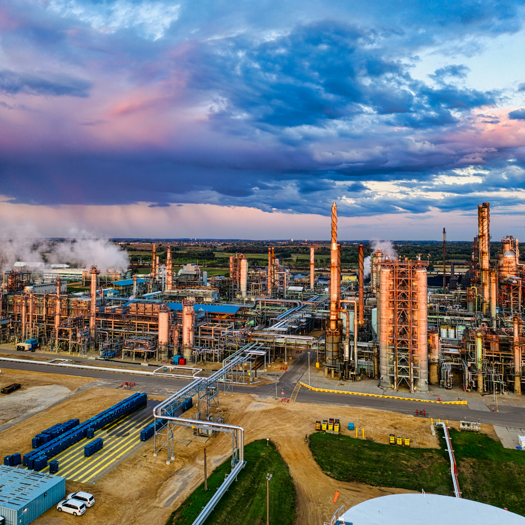 l'industrie du pétrole et du gaz