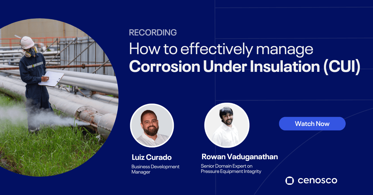 how to effectively manage corrosion under insulation (cui) webinar header