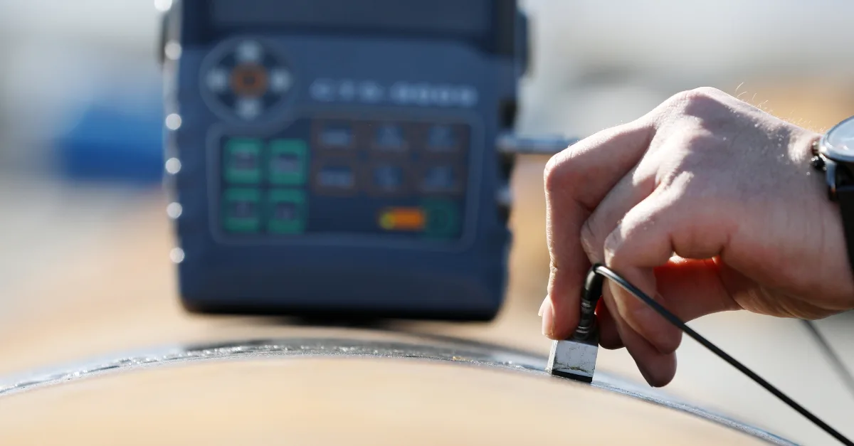 example of non-destructive testing