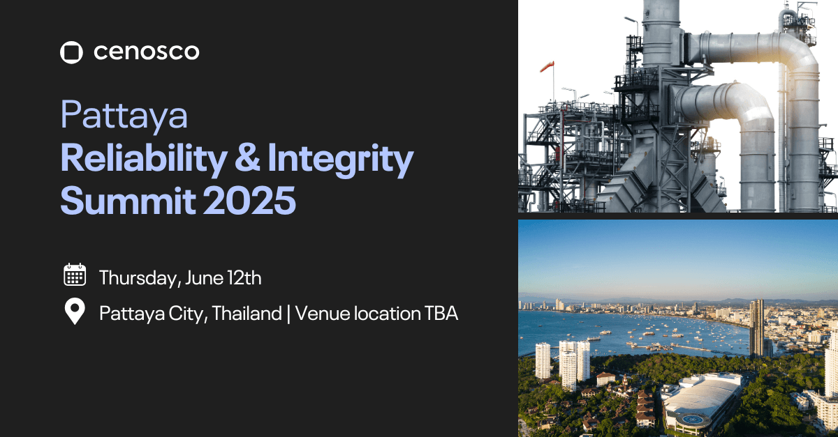 cenosco's pattaya reliability and integrity summit