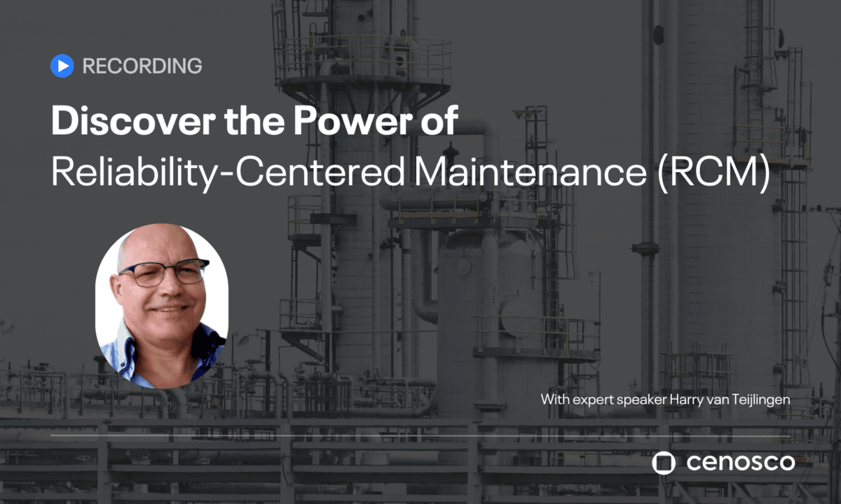 discover the power of reliability-centered maintenance (rcm)