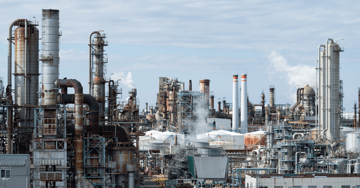 oil and gas refinery industrial