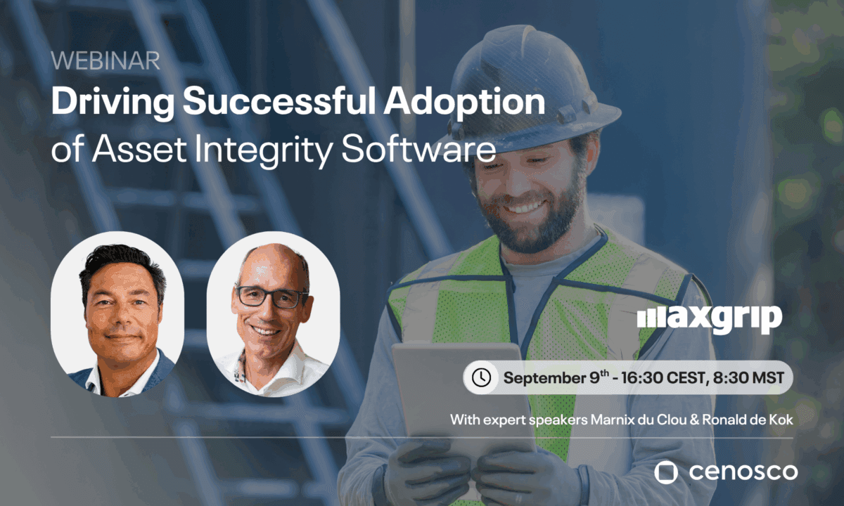 Set Ropr Asset Rescue Driving Successful Adoption of Asset Integrity Software - Cenosco