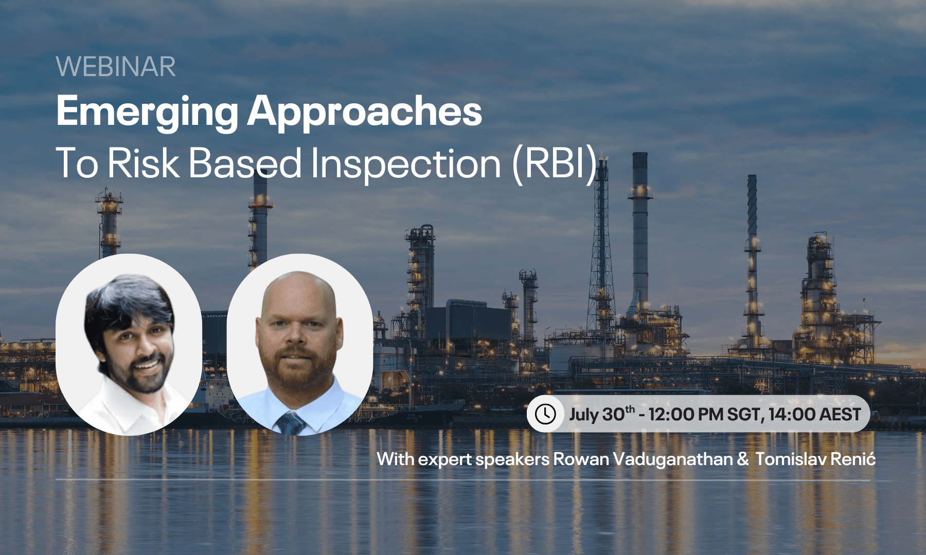 emerging approaches to risk based inspection (rbi)