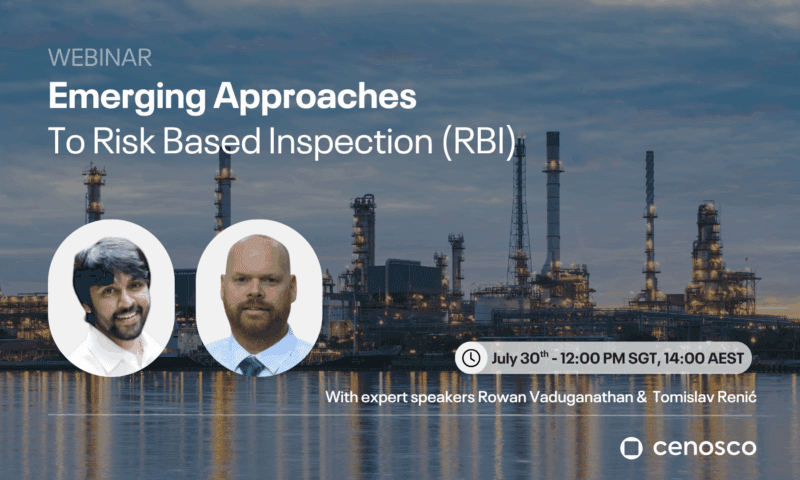 emerging approaches to risk based inspection (rbi)