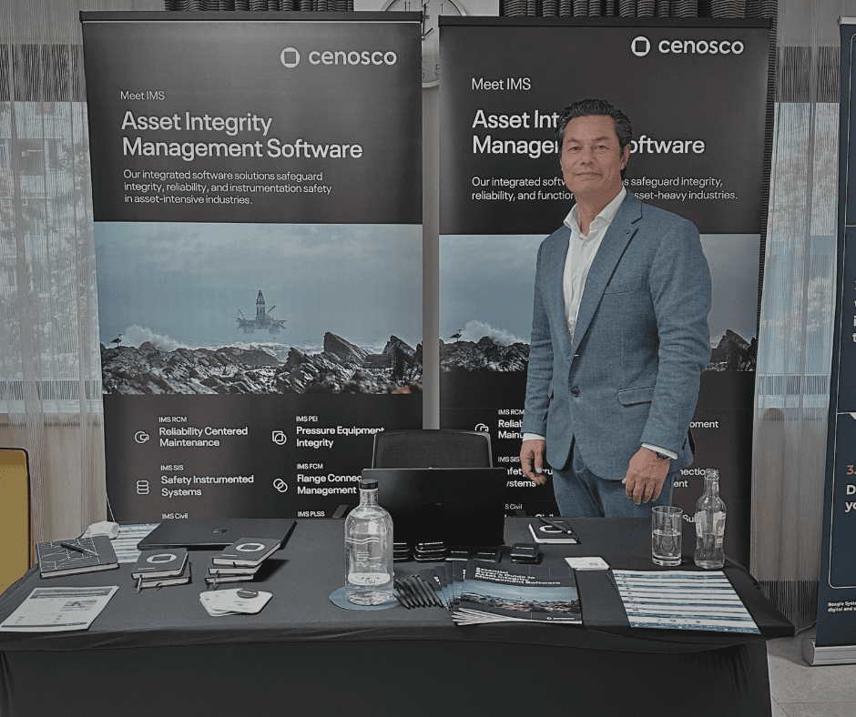 marnix du clou at the cenosco booth