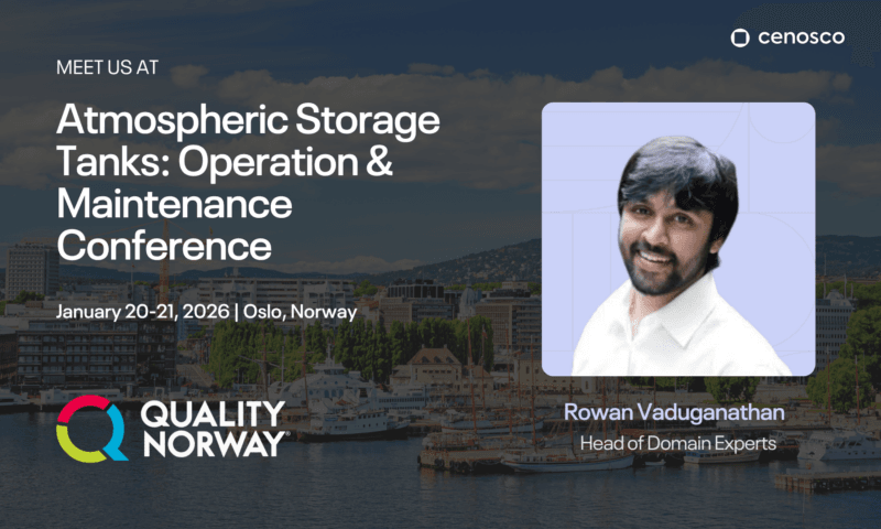 cenosco attending atmospheric storage tanks:operation & maintenance conference