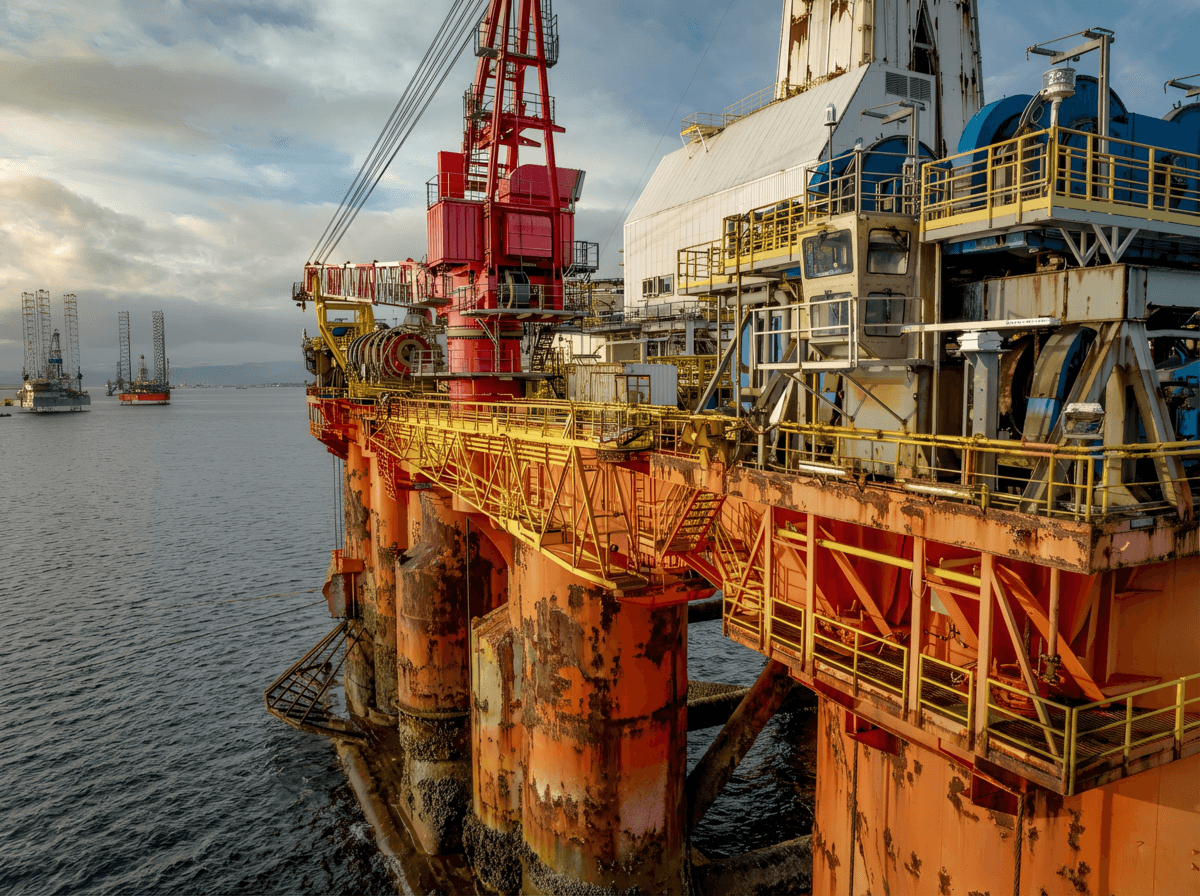 corrosion offshore platform