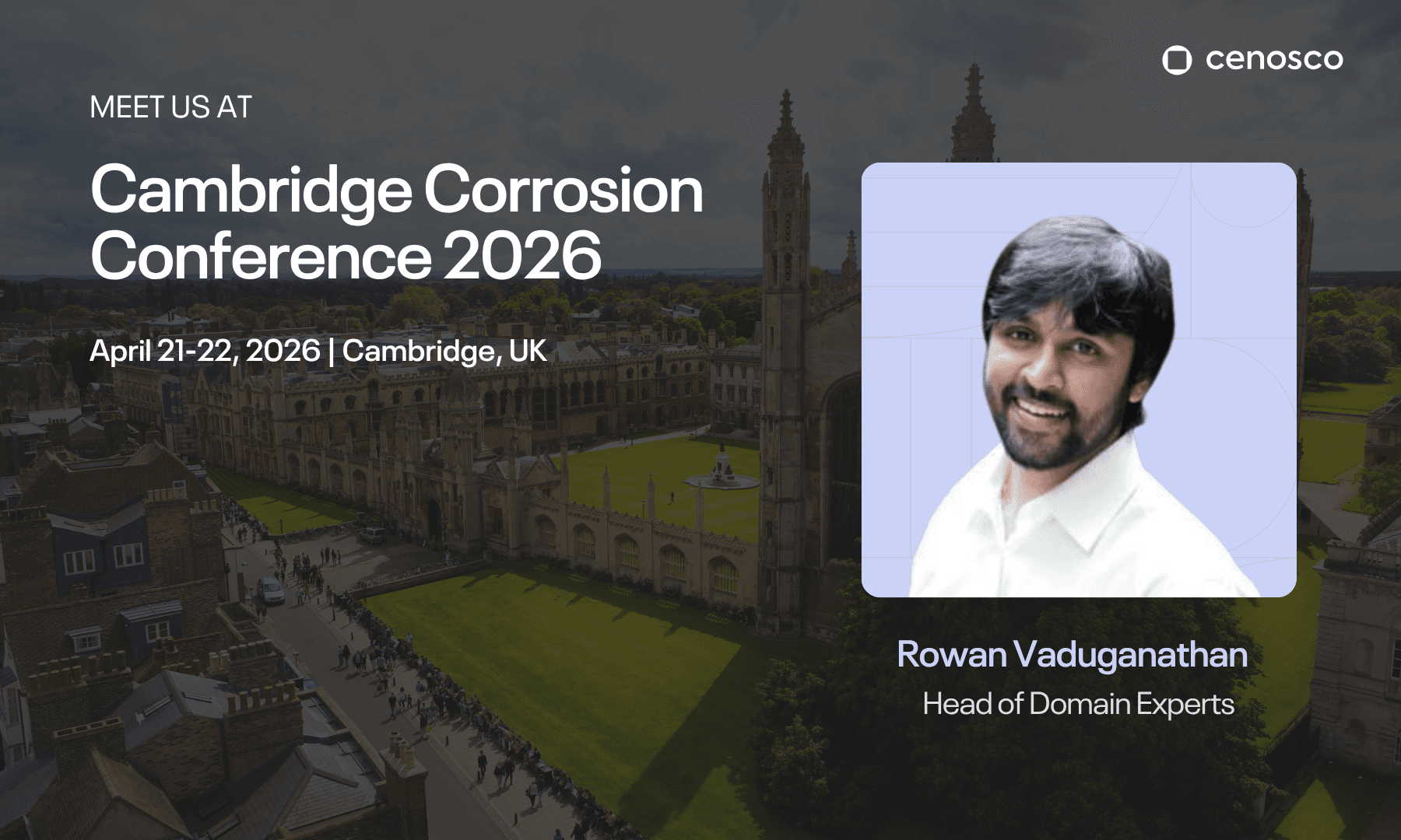 cambridge corrosion conference 2026