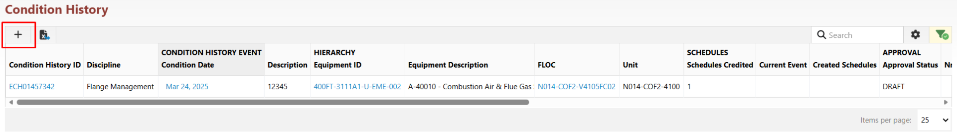 independent ech creation for flanges and flocs in ims fcm