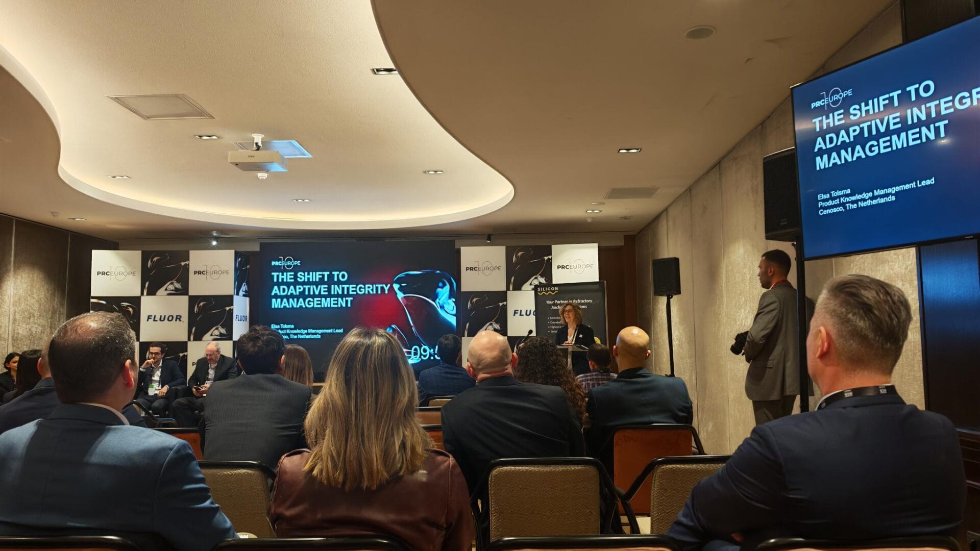 elsa tolsma-de klerk speaking at prc europe 2026 on behalf of cenosco