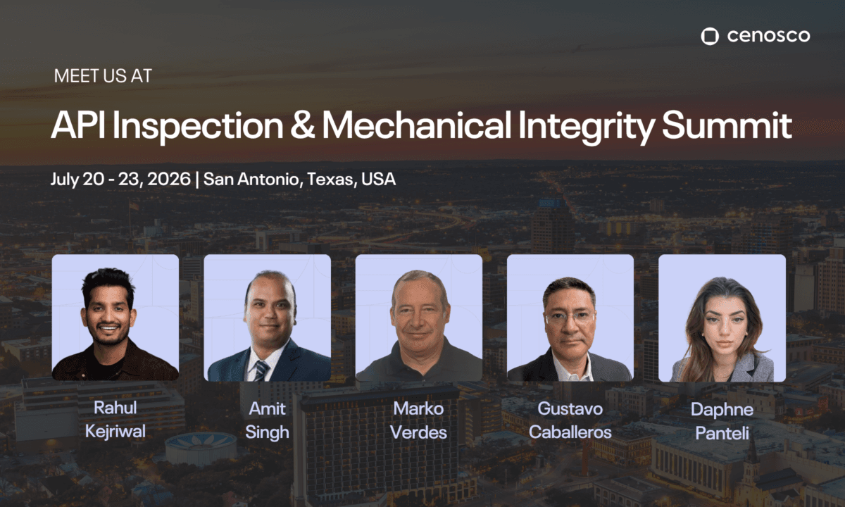 API Inspection and Mechanical Integrity Summit - Cenosco
