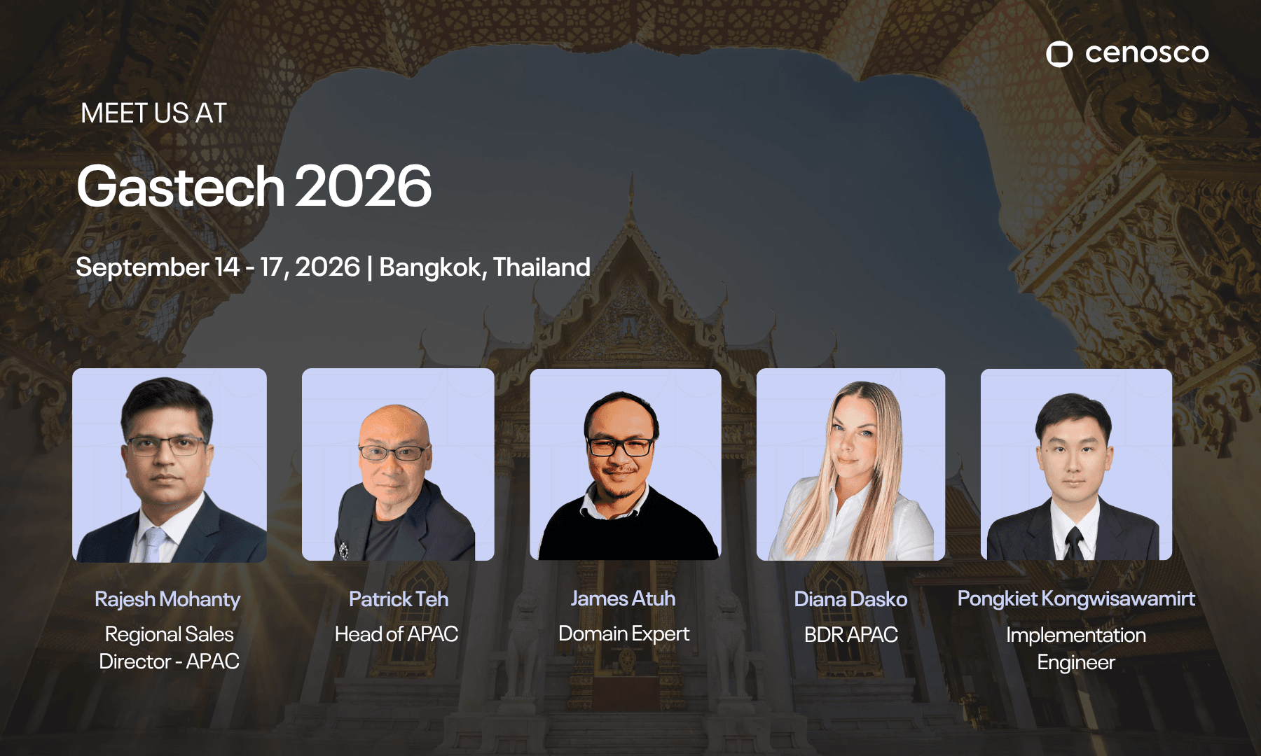 gastech 2026, cenosco