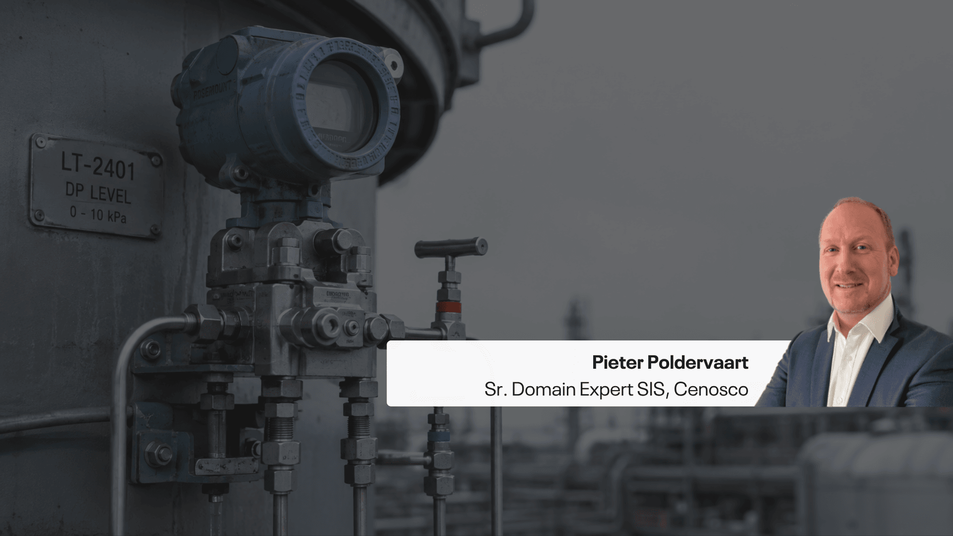 pieter poldervaart, sr. domain expert sis at cenosco