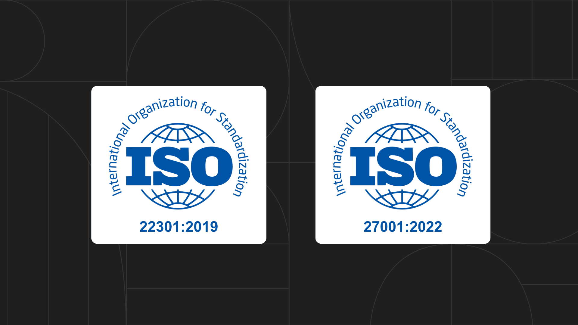 iso certifications